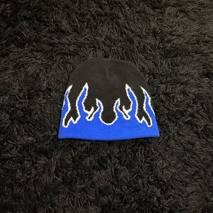 Flame knit Beanie